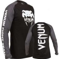 Лонгслів Venum Pro Team 2.0 Long Sleeve T-Shirt Black Grey