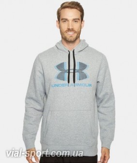 Толстовка Under Armour Rival Sportstyle Logo (gray)