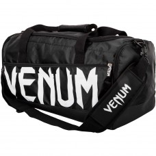 Сумка Venum Sparring Sport Bag Black White