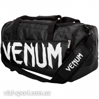 Сумка Venum Sparring Sport Bag Black White