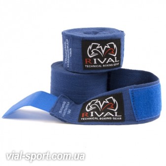 Бинти боксерські RIVAL Cotton Handwraps Blue