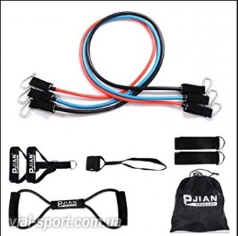 Набір амортизаторів PINJIAN Ultimate Resistance Band Set-13кг 11кг 9кг