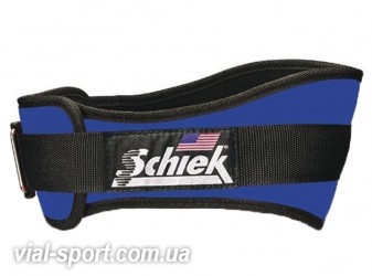 Пояс атлетичний SCHIEK Lifting Belt 2004 10 см синій