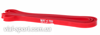 Гума для тренувань way4you Червона 2 -16 кг. 105см