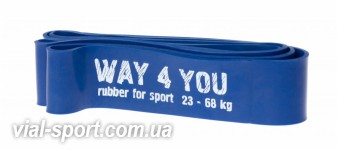 Гумові петля way4you синя. 23 - 68 кг. 105 див.