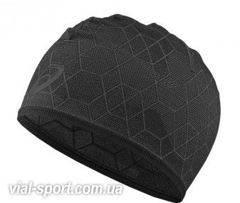 Шапка ASICS beanie graphic black 146819-0904