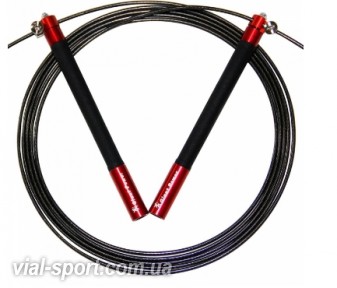 Скакалка швидкісна BuyJumpRopes GIANTPOWER з регулятором довжини