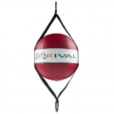 Пневмогруша на розтяжках RIVAL Double End Bag ?22,5 см red