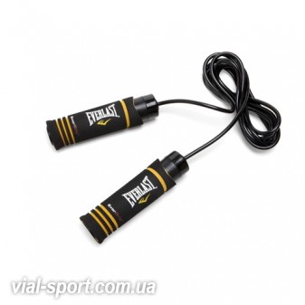 Скакалка з обважнювачами EVERLAST Evergrip Weighted Jump Rope