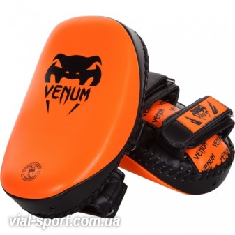 Тай-Педи Venum Light Kick Pad Neo Orange