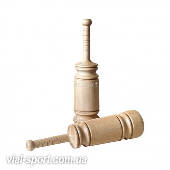 Атлетична індійська булава Indian clubs/meels (мудгар) 1 кг 2 шт