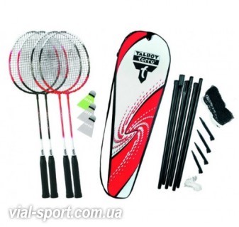 Бадмінтон Talbot Torro Badminton Set 4 Attacker Plus