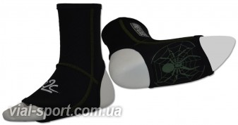 Бандаж для голеностопа RING TO CAGE Spider Grip Ankle / Foot Grips чорний