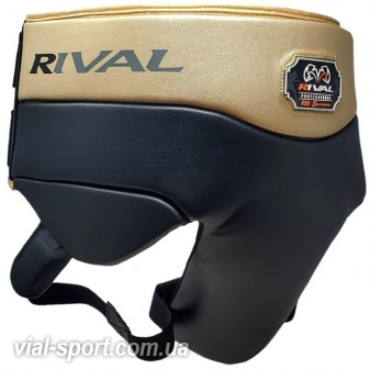 Бандаж для захисту паху RIVAL RNFL100 PROFESSIONAL PROTECTOR чорний/золотий