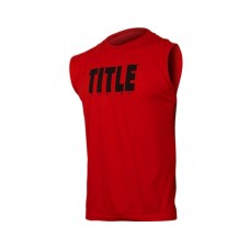 Безрукавка TITLE Muscle Tee червоний