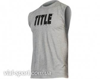 Безрукавка TITLE Muscle Tee сірий