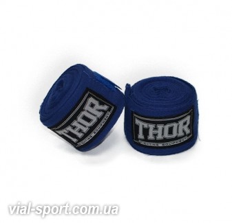 Бинт еластичний THOR Handwraps Blue 400 cm