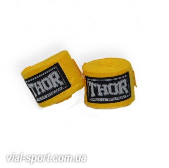 Бинт еластичний THOR Handwraps Yellow 400 cm