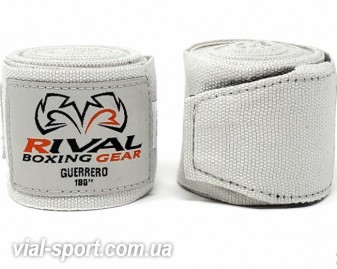 Бинти боксерські гібридні RIVAL GUERRERO HANDWRAPS RHWG світло-сірий