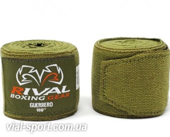 Бинти боксерські гібридні RIVAL GUERRERO HANDWRAPS RHWG хакі