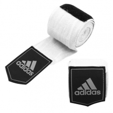 Боксерські бинти Adidas (білі, ADIBP031-WHITE)