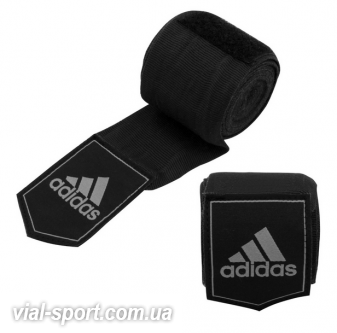 Боксерські бинти Adidas (чорні, ADIBP031)