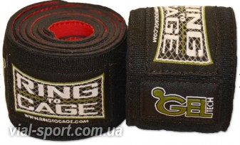 Бинти боксерські гелеві RING TO CAGE IRON FIST GelTech Power Wraps 107см