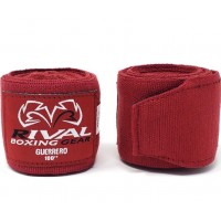 Бінти боксерські гібридні RIVAL GUERRERO HANDWRAPS RHWG бордові