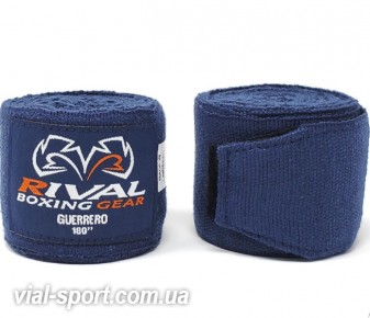 Бинти боксерські гібридні RIVAL GUERRERO HANDWRAPS RHWG синій