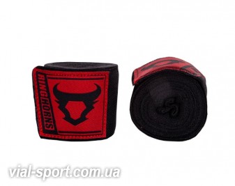 Бинти боксерські Ringhorns Charger Handwraps (2,5 - 4 метри) чорні