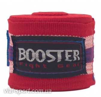 Бинти Booster Hand Wraps Retro (4,6 метра) червоний