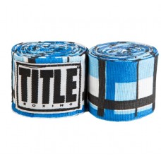 Бинти Elastic 180 " Mexican handwrap-blue plaid (4,5 m)