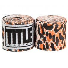 Бинти Elastic 180 " Mexican handwrap-leopard (4,5 m)