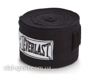 Бинти EVERLAST Hand Wraps 3,05 м (120 дюймів) чорний