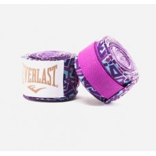 Бинти Everlast Printed Hand Wraps purple (2,75 m)