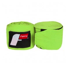 Бинти Fighting Sports Semi-Elastic Handwraps-Green (4,5 m)