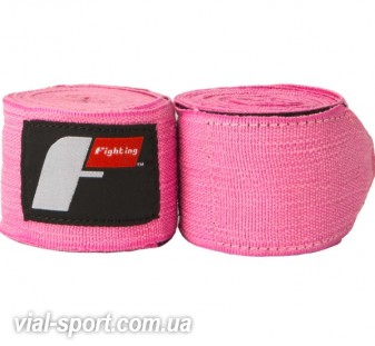 Бинти Fighting Sports Semi-Elastic Handwraps-Pink (4,5 m)