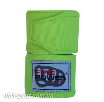 Бинти FirePower FPHW3 Lime 3м, 4м, 4,5 м, 5,5