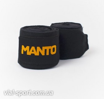 Бинти Manto handwraps basico black (4.5 m)