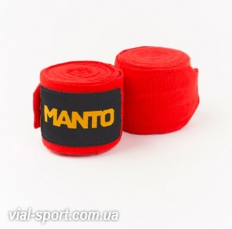 Бинти Manto handwraps basico red (4.5 m)