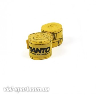 Бинти MANTO Handwraps Punch 4m жовті