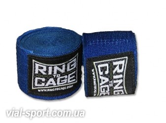 Бинти Мексиканські RING TO CAGE Handwraps Mexican Style Stretchable 180 " 457см RC60 синій