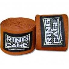 Бинти Мексиканські RING TO CAGE Handwraps Mexican Style Stretchable 180 " 457см RC60 світло коричневий