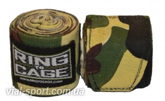 Бінти мексиканські RING TO CAGE Handwraps Mexican Style Stretchable - PATTERNED 180" 457см Камуфляж