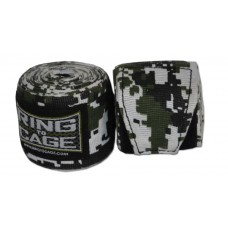 Бінти мексиканські RING TO CAGE Handwraps Mexican Style Stretchable - PATTERNED 180" 457см Військовий Камуфляж