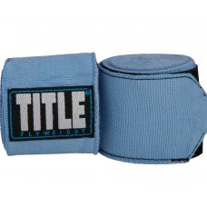 Бинти Мексиканські TITLE P4P STRETCH-WEAVE HAND WRAPS Блакитний 120 дюйм (305 см)