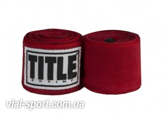 Бинти мексиканського типу TITLE Select 180 " Semi Elastic Mexican 4.6 м бордові