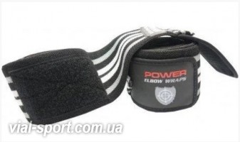 Бинти на коліна Power System knee wraps ps-3700 grey / black