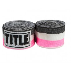 Бинти Semi-Elastic 180 " Mexican handwraps neon pink (4,5 m)