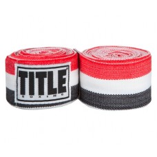 Бинти Semi-Elastic 180 " Mexican handwraps red / white / black (4,5 m)